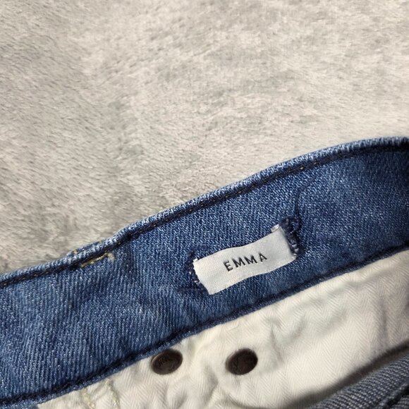 Abercrombie & Fitch Jeans Womens 8 Blue Emma Bootcut Low Rise Denim Y2K - Picture 3 of 8